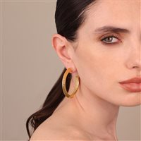 Earrings Etrusca Woman in Metal Alloy WSET00908.YG - WSET00908.YG